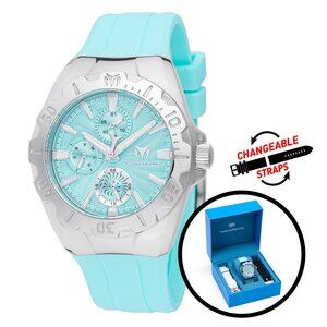 TechnoMarine Cruise Original Unisex Watch - 40mm, Black, White, Light Blue with